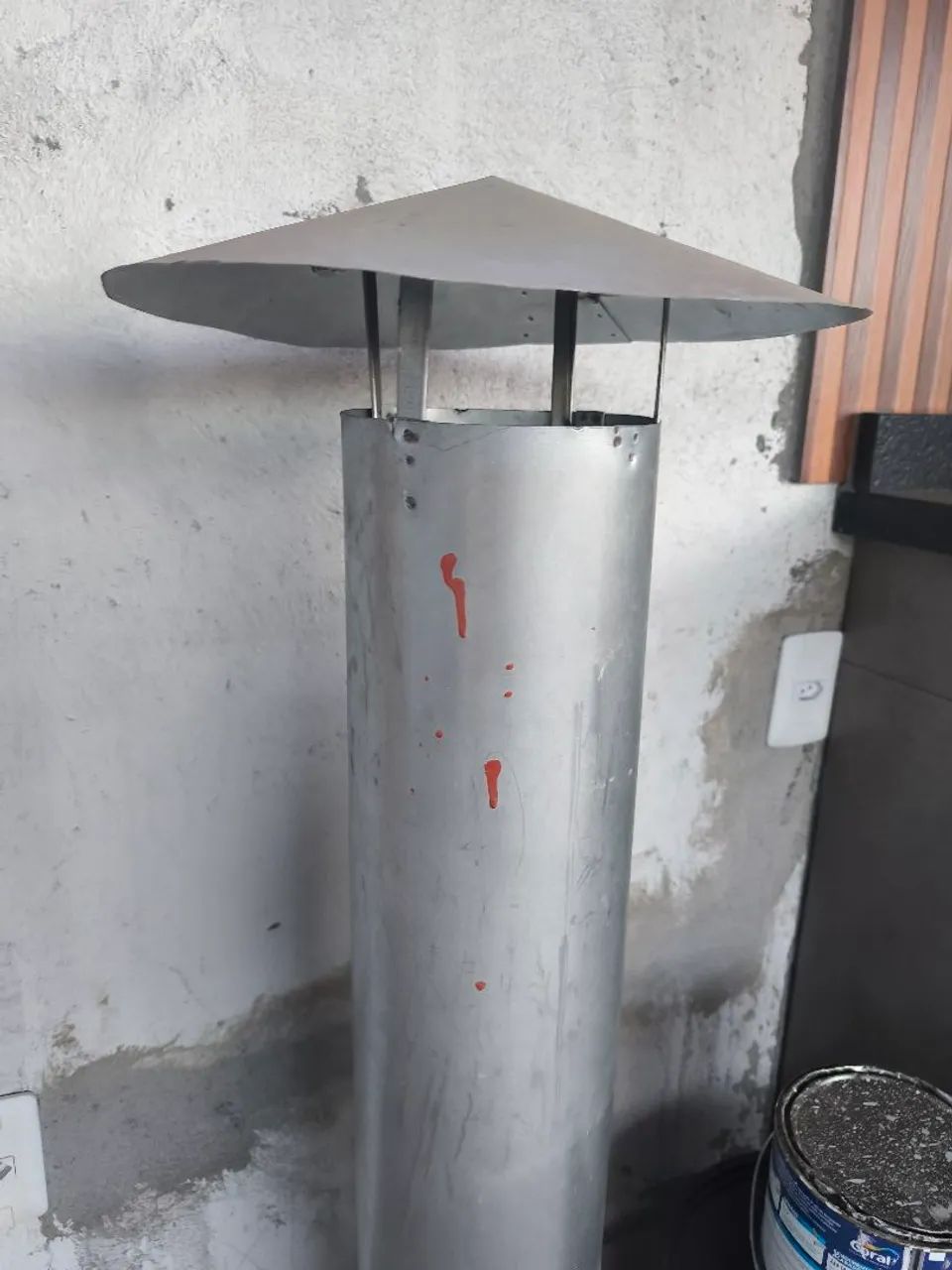 Chaminé galvanizada - duto  - Foto 3