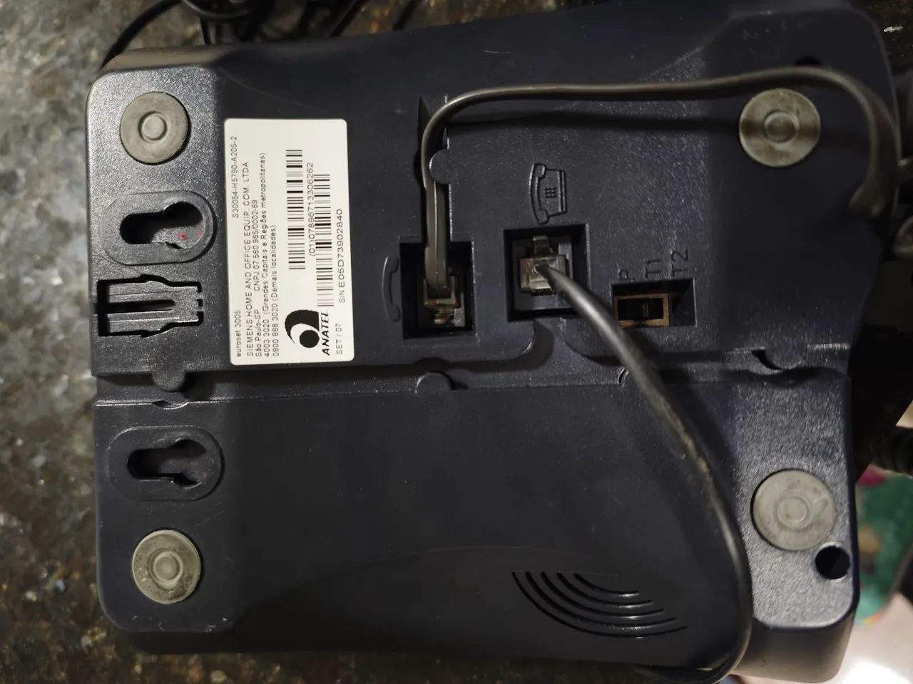 Telefone Fixo Siemens Euroset 3005 - Funcionando Perfeitamente - Foto 3