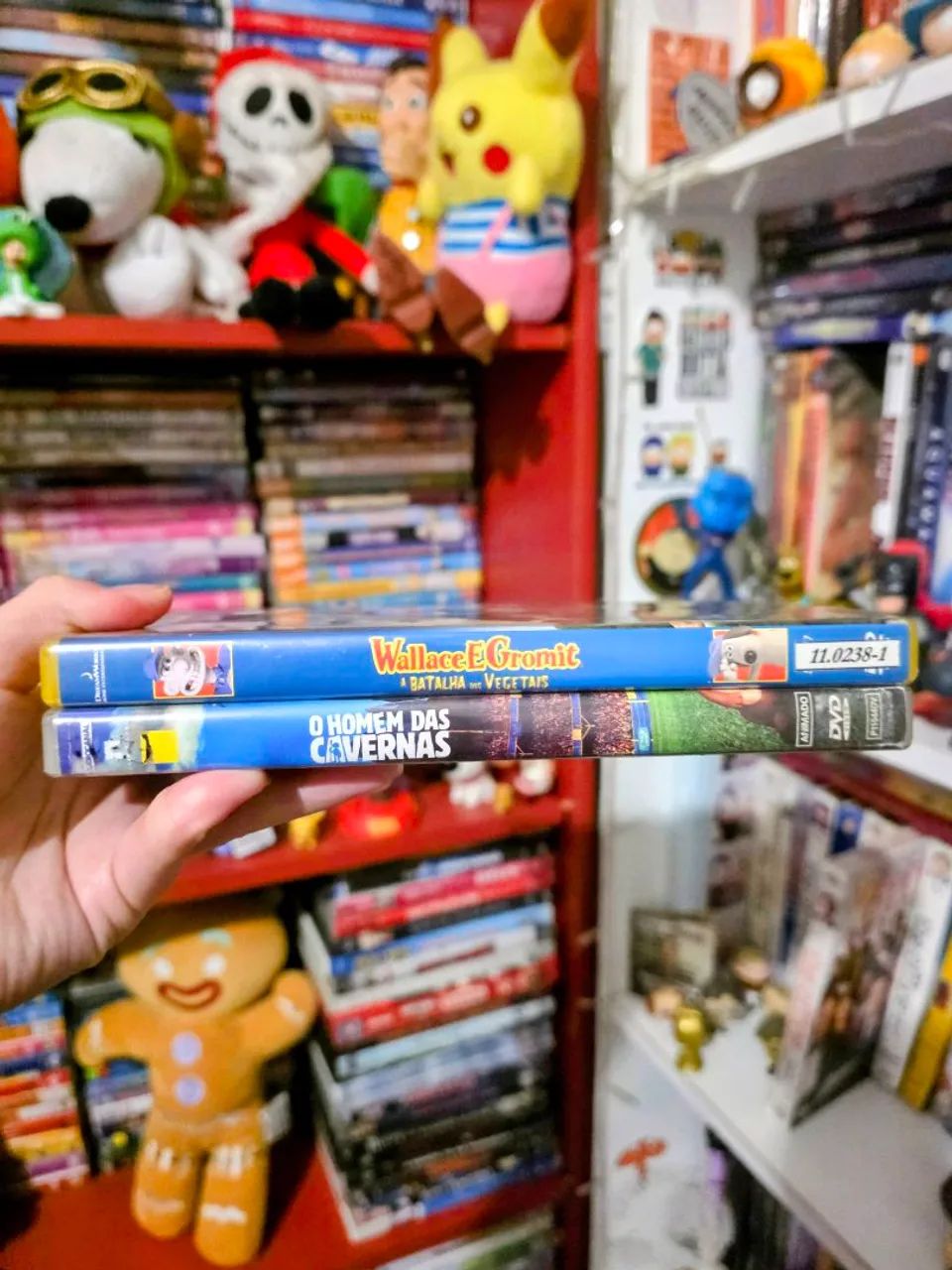 DVD Wallace e Gromit e DVD O Homem das Cavernas - Foto 2