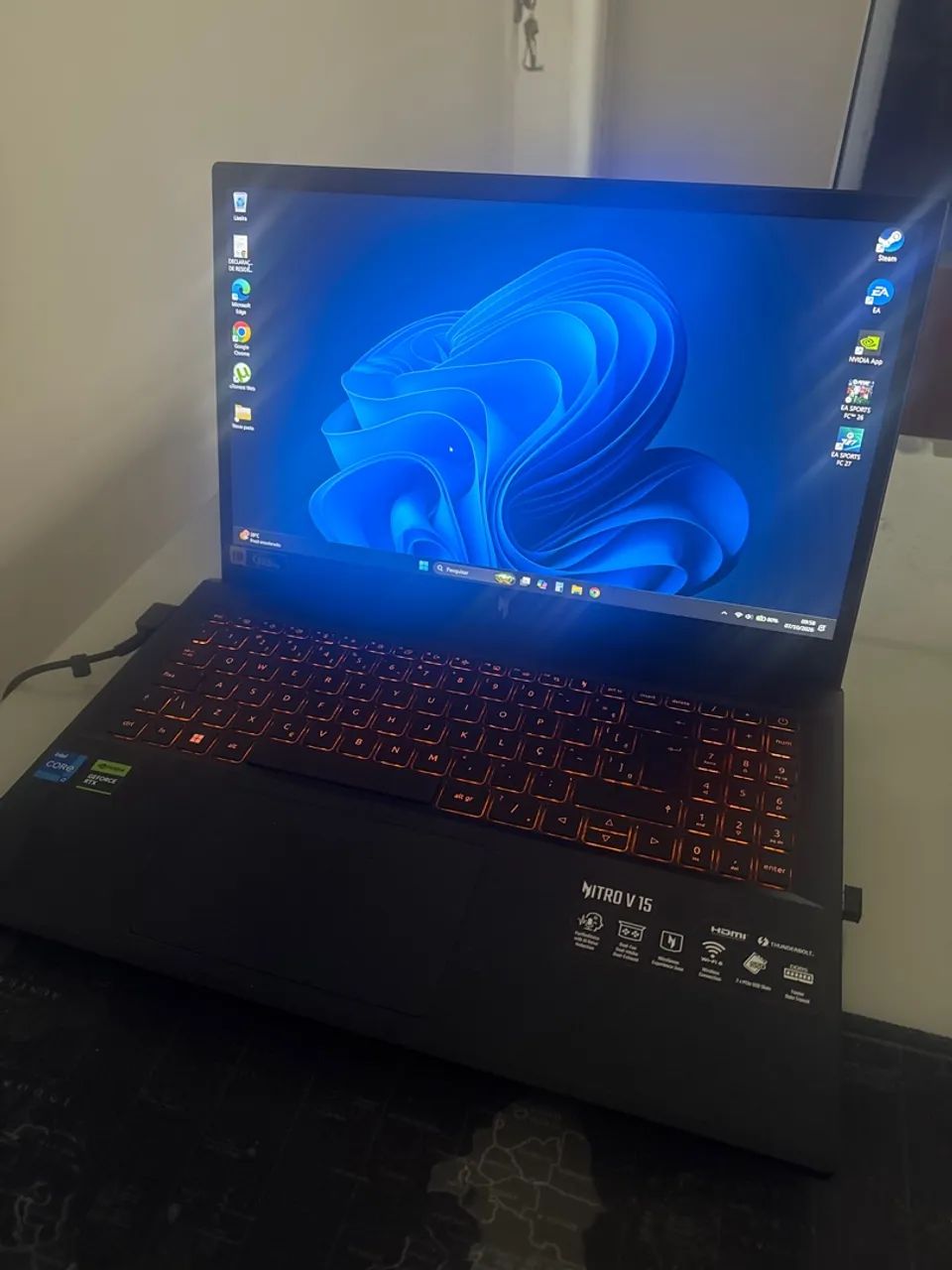 Notebook Gamer Acer v15