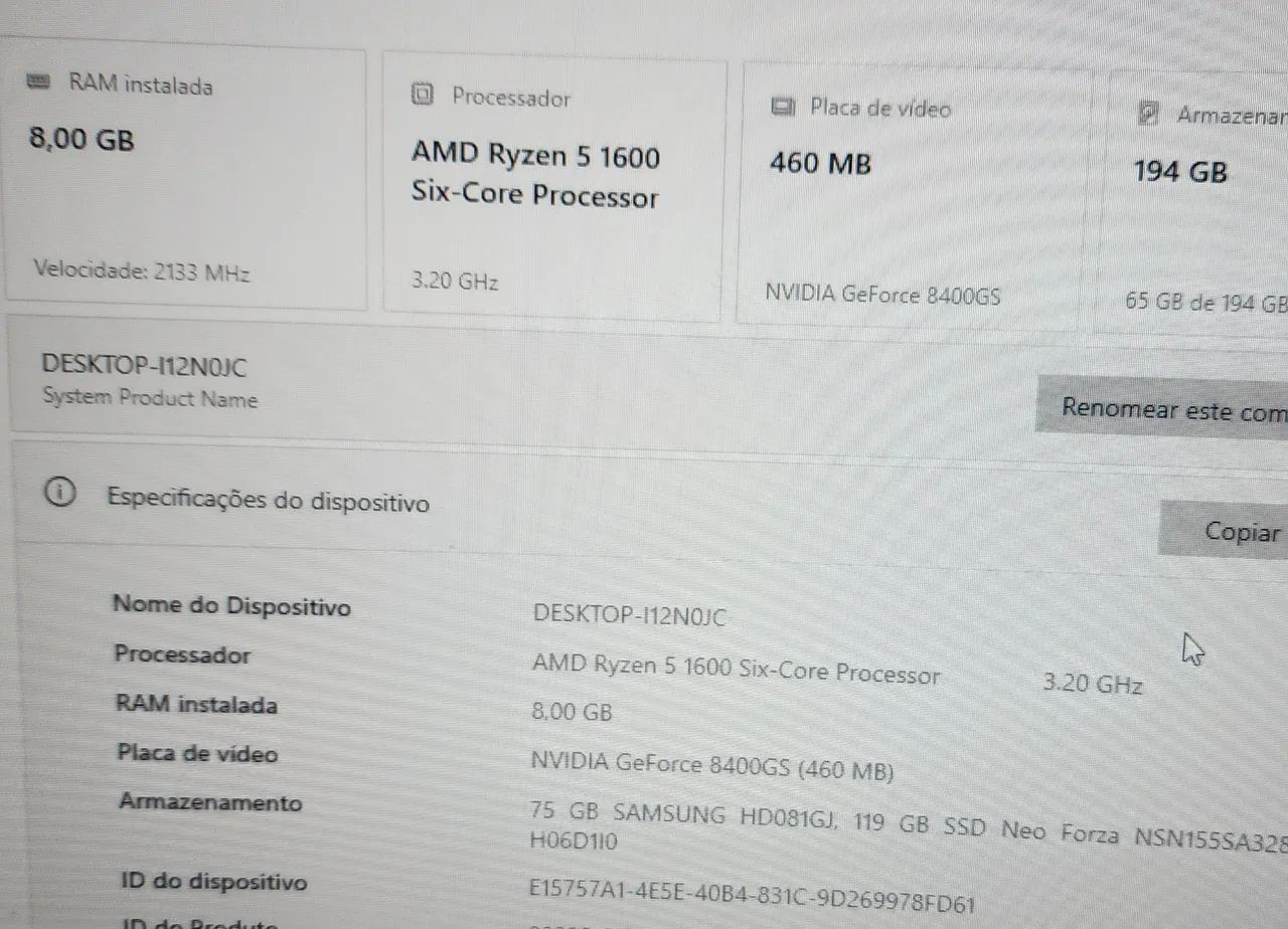 Computador ryzen 5 ssd ddr4 - Foto 4
