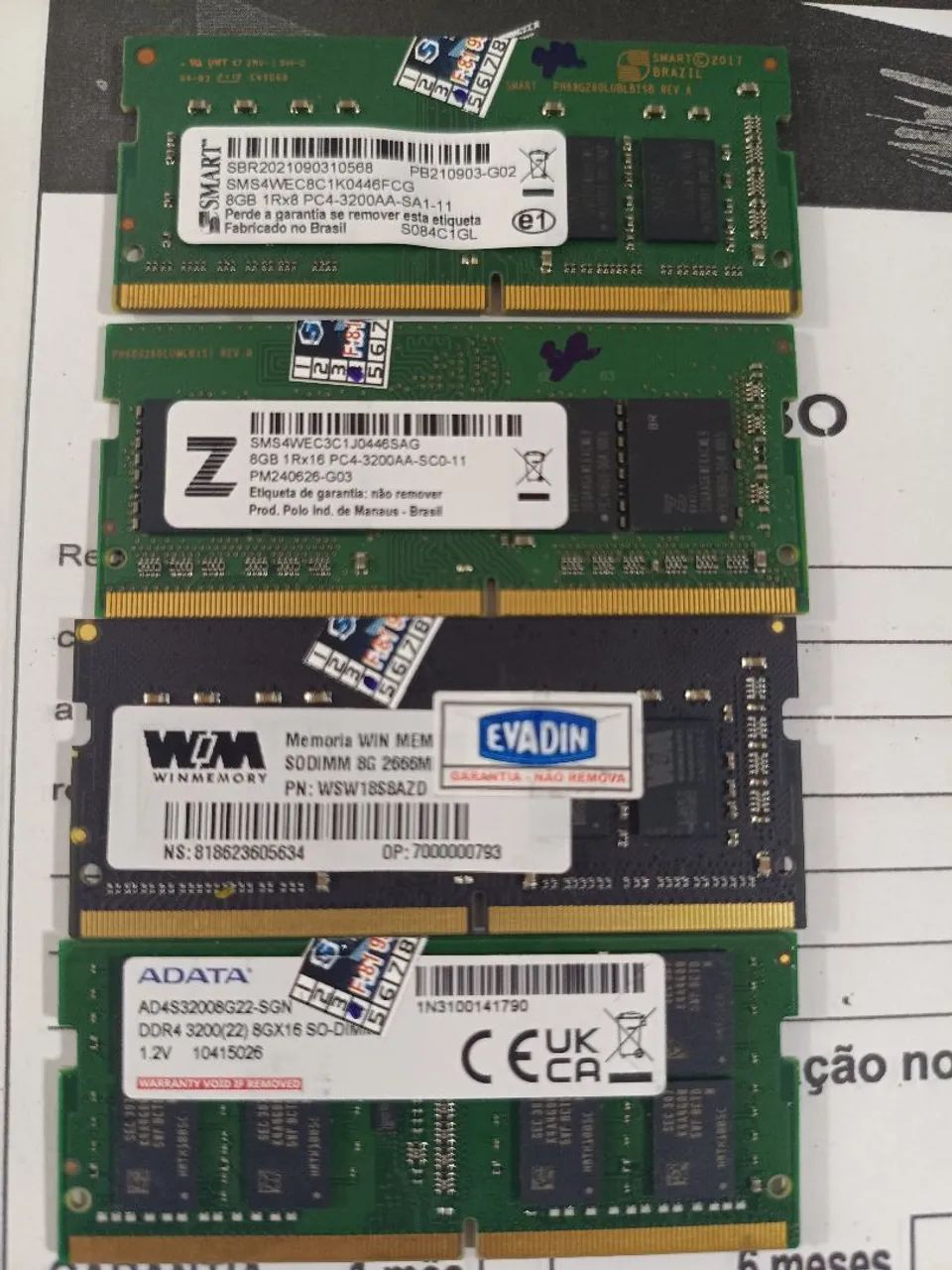Memória DDR4 8GB  - Foto 4