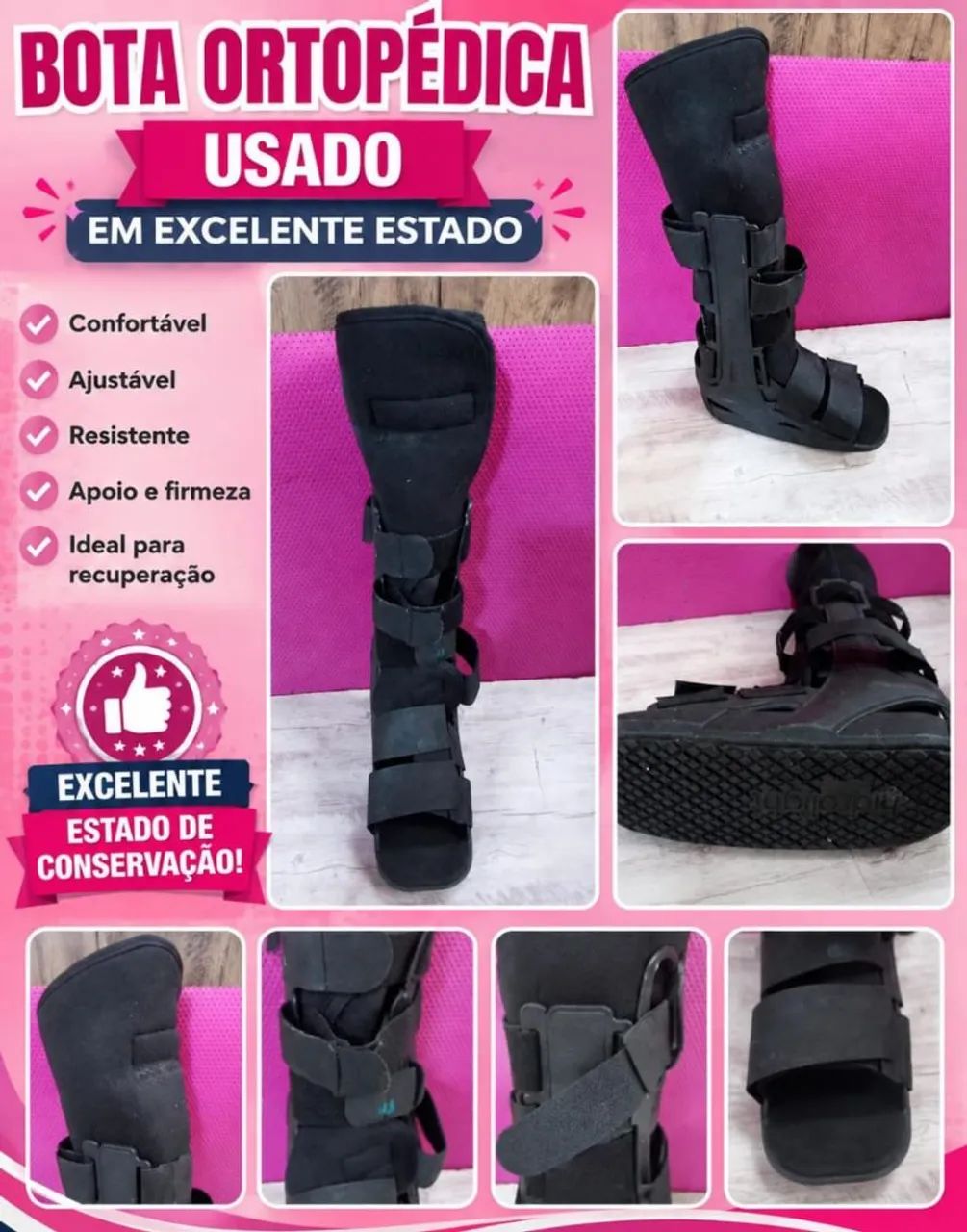 Bota ortopédica 