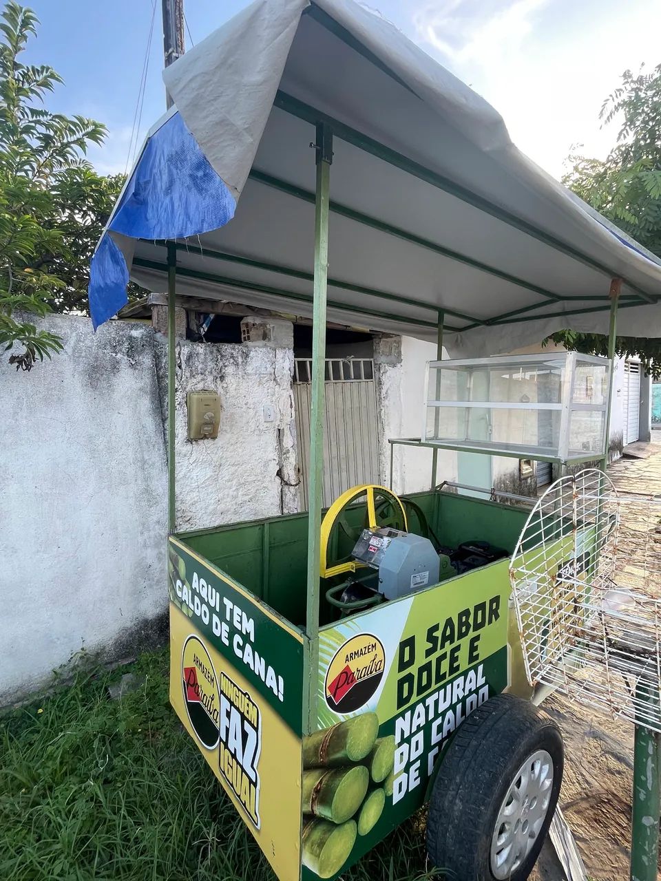Carinho de caldo de cana  - Foto 2