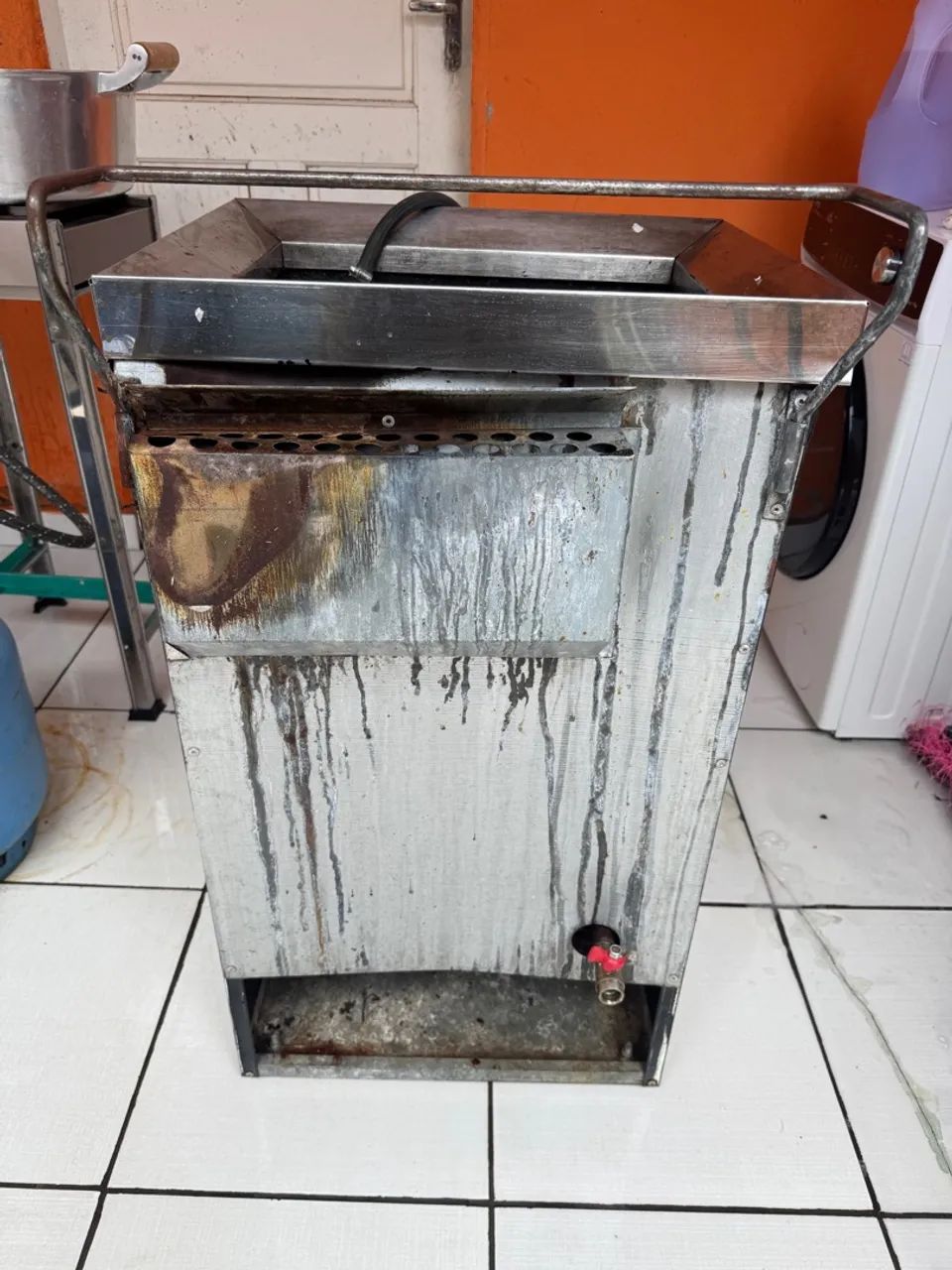 Fritadeira a gás, alta pressão  - Foto 5