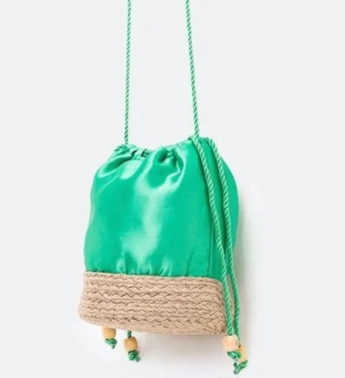 Bolsa de Crochê e Palha - Renner/Satinato  - Foto 3