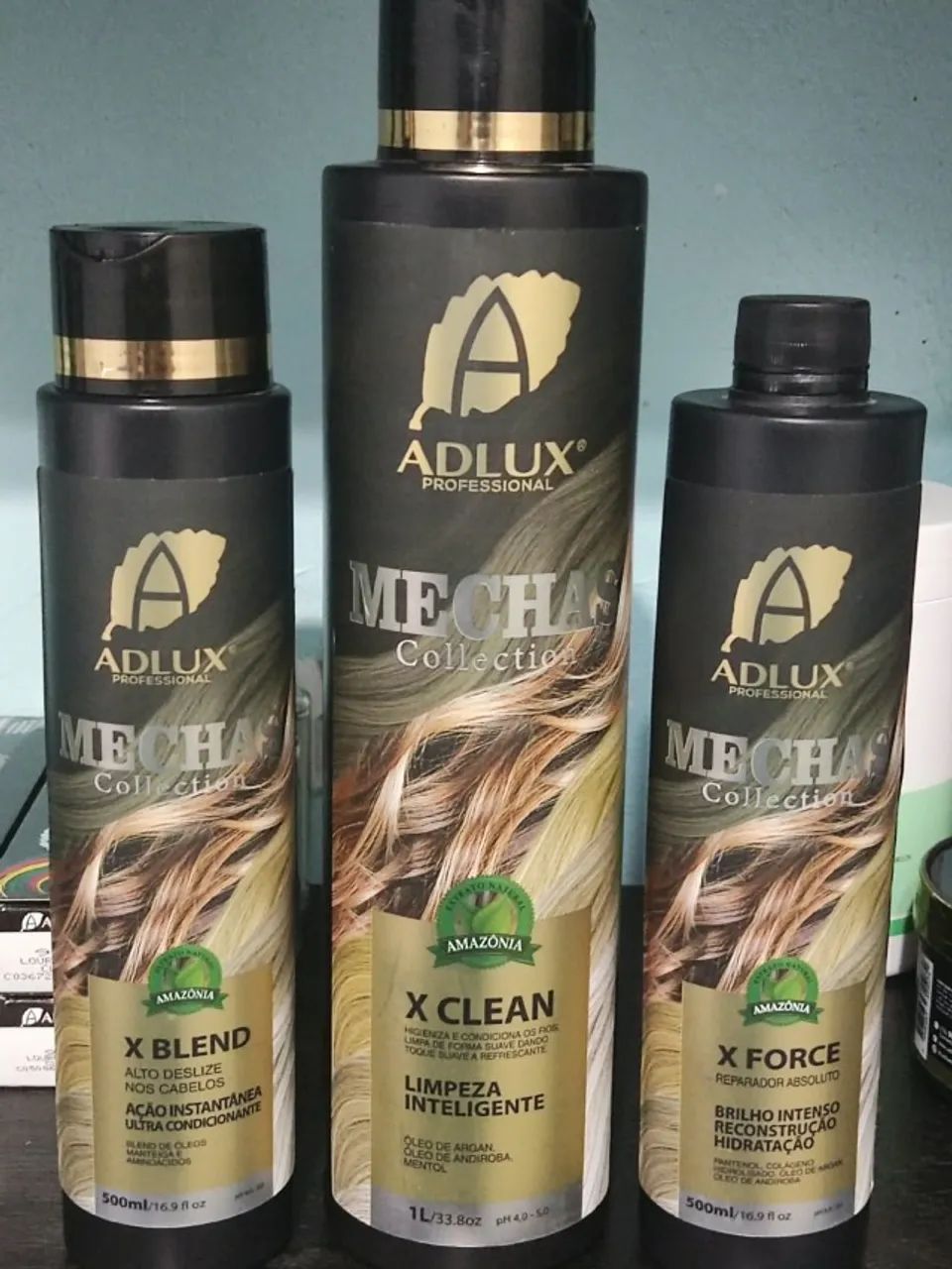 Mechas Collection XClean + X Blend BRINDE X Force Adlux