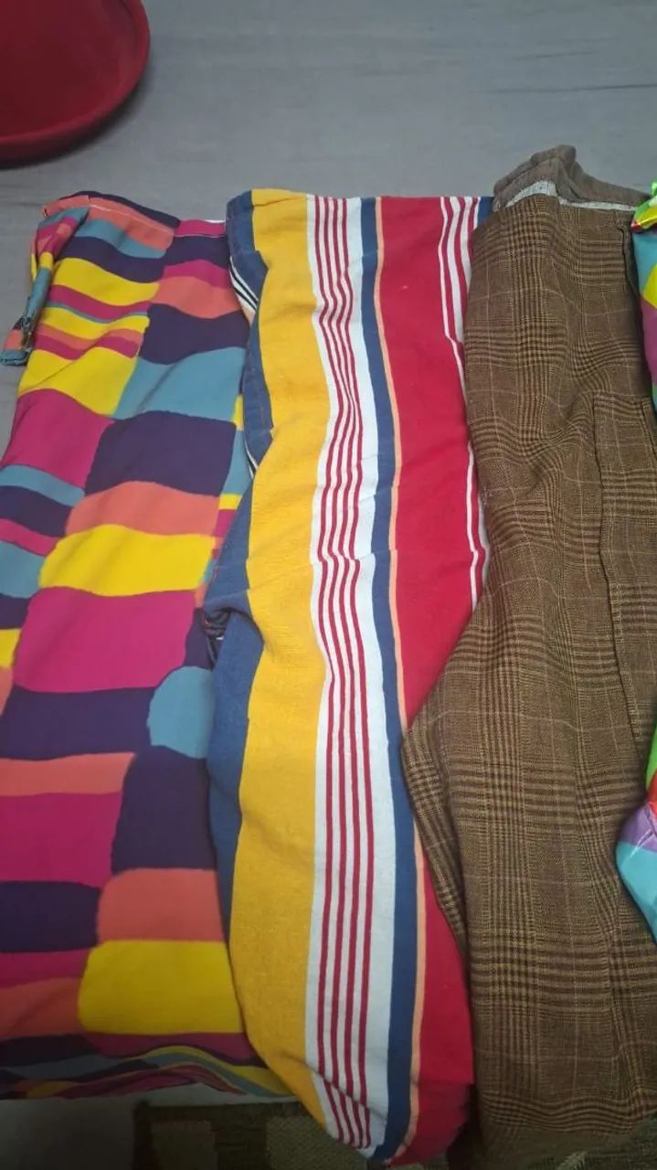 CALÇA DE PALHAÇO ALGODÃO