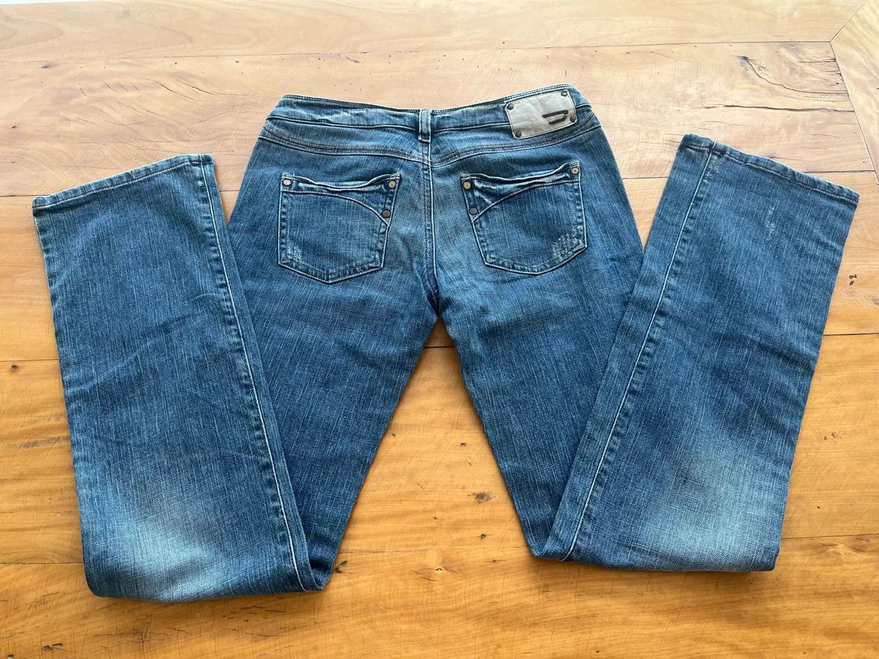 calça jeans diesel nova cintura baixa y2k - Foto 4