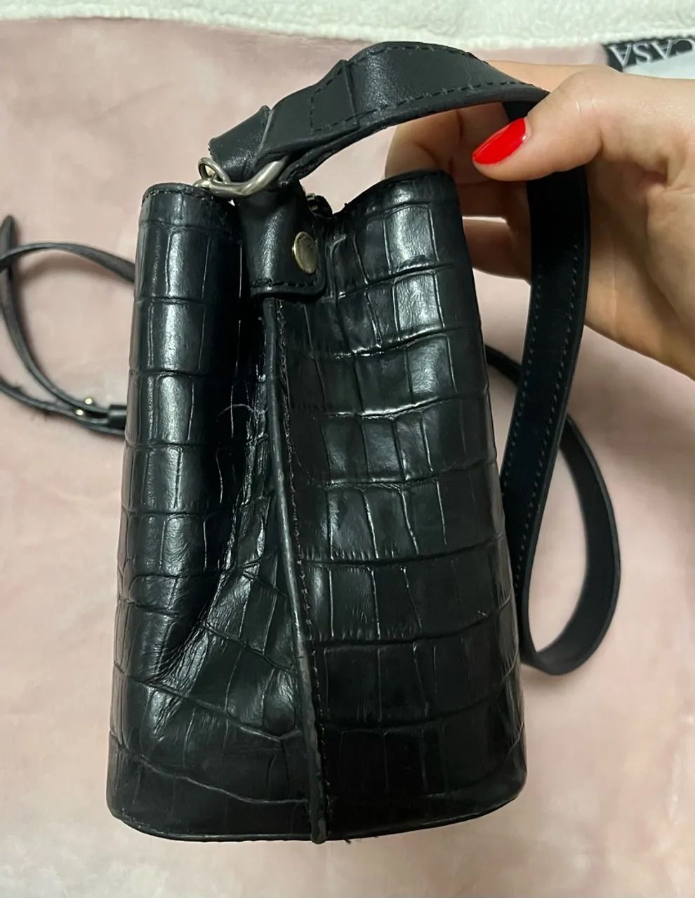 Bolsa Couro Arezzo - Foto 4