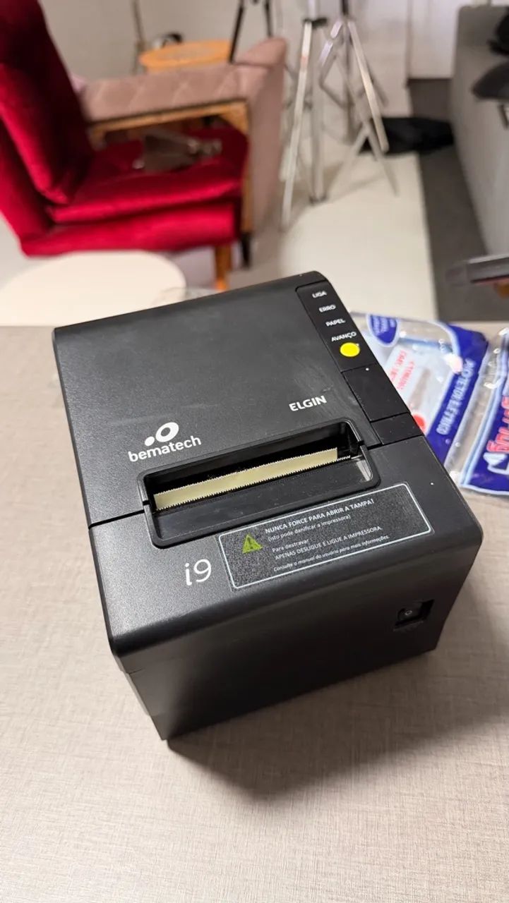 Impressora térmica com leitor de código de barras  - Foto 5