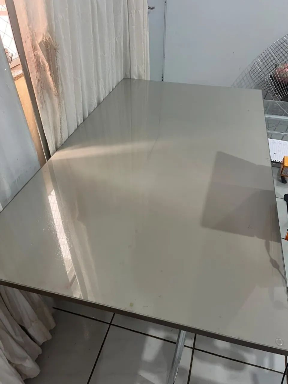Mesa de Jantar com Tampo de Vidro + 6 Cadeiras - Foto 2