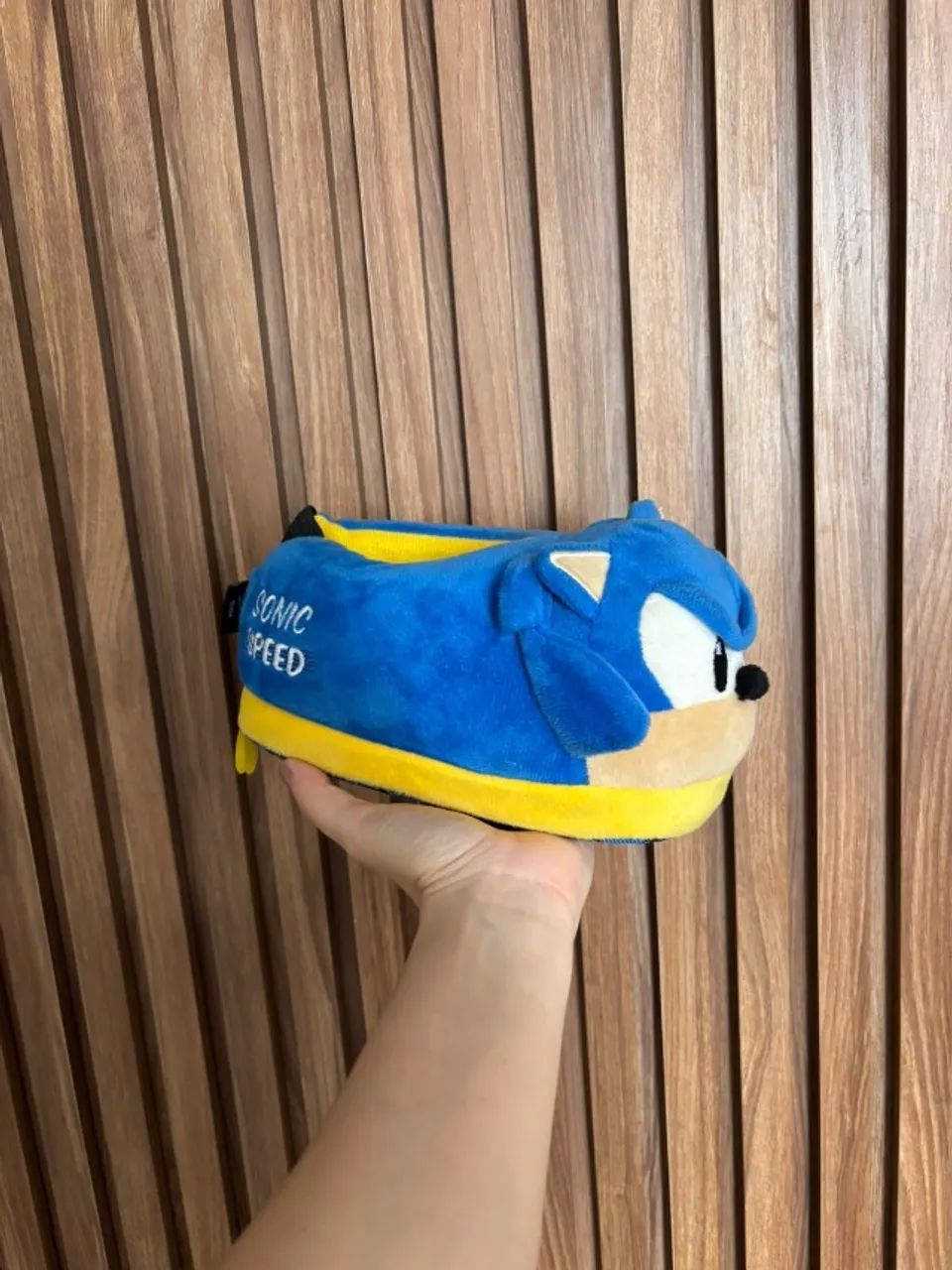Pantufa infantil - Sonic  - Foto 3