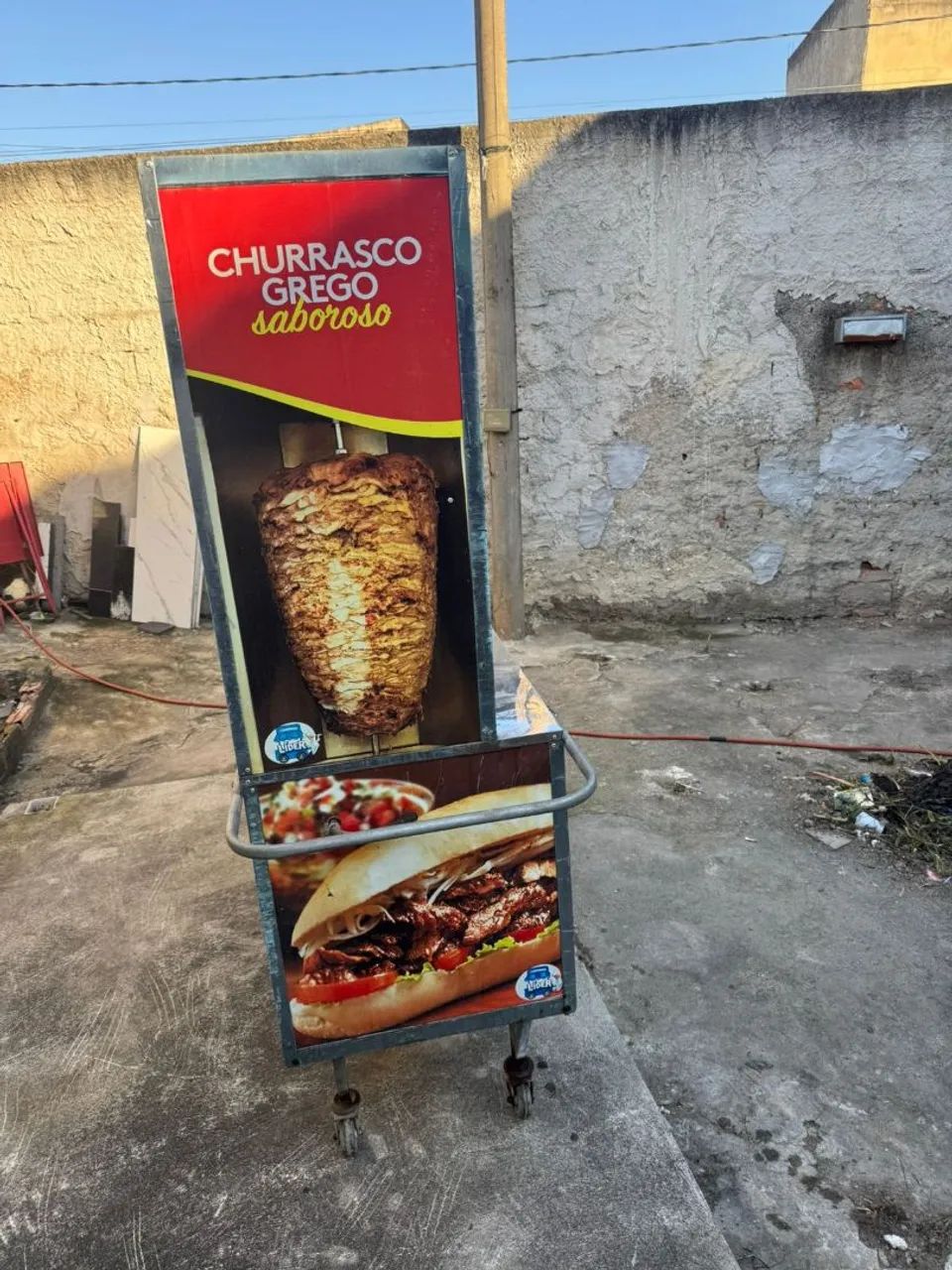 Carroça de churrasco grego  - Foto 3