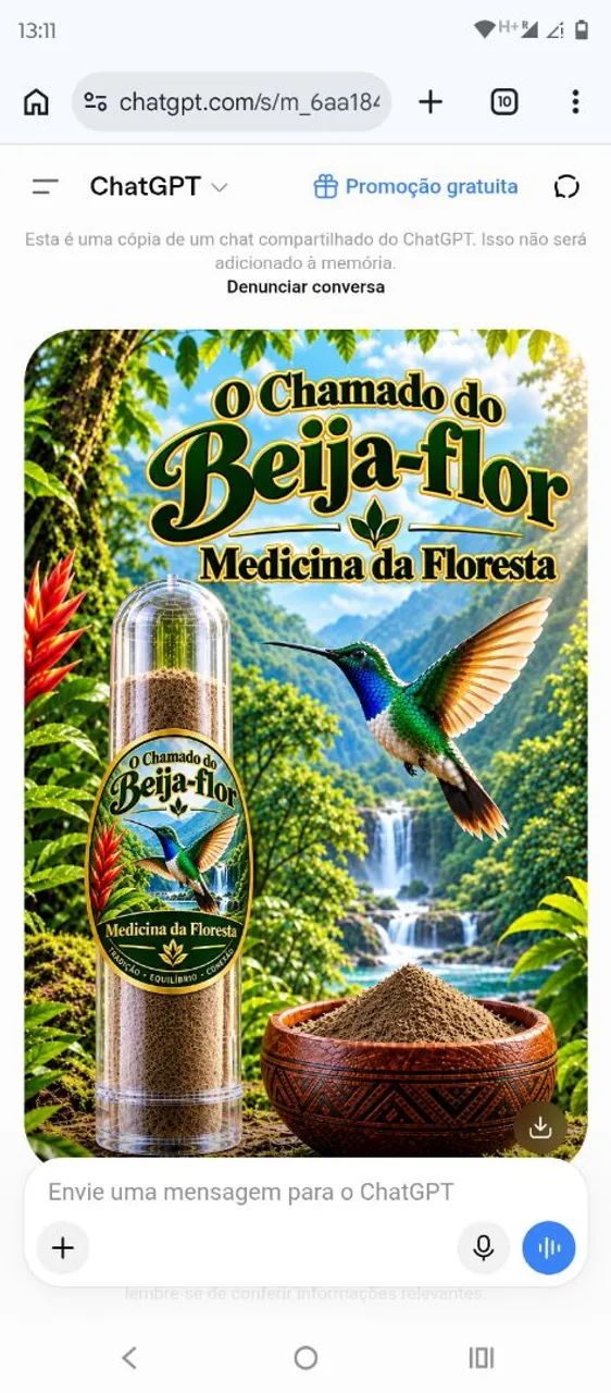 Rapé O chamado do Beija-Flor. Medicina da Floresta 