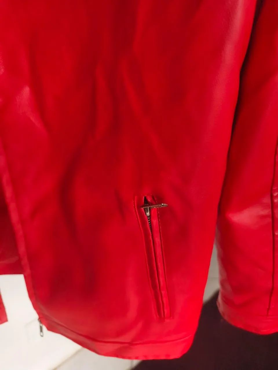 Jaqueta PU masculina  - Foto 3