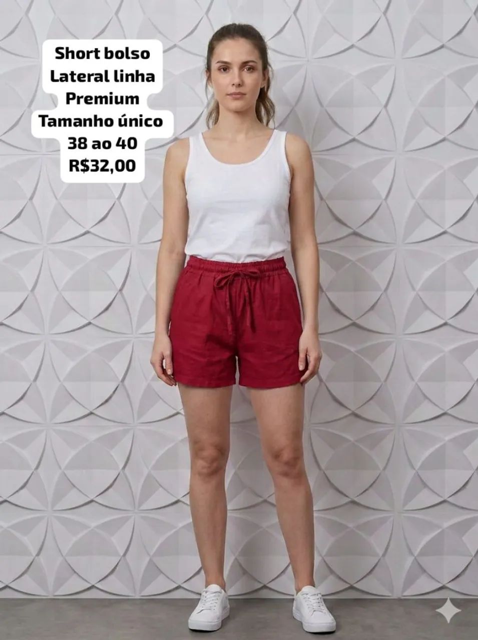 Short feminino linha premium  - Foto 2