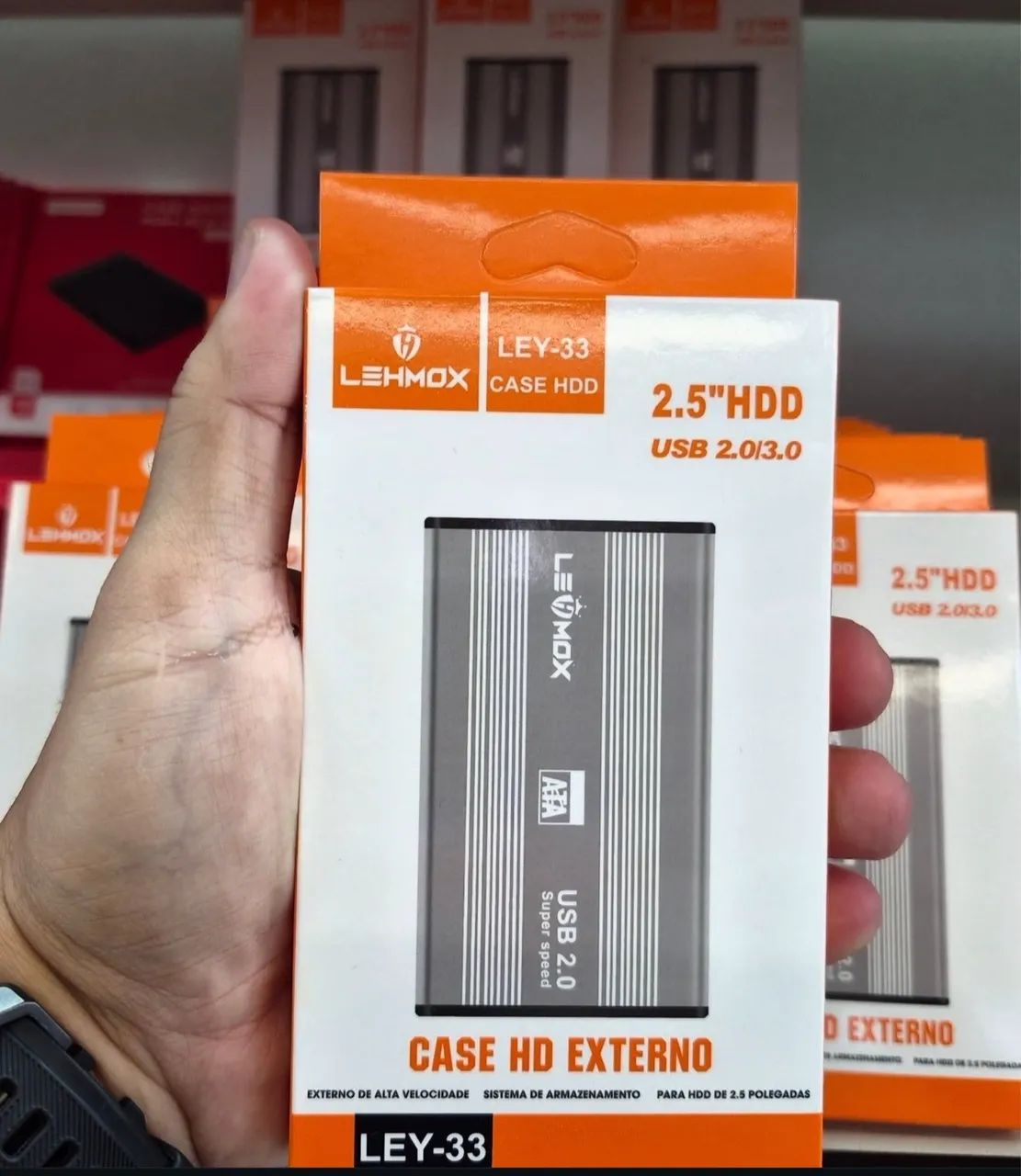 CASE SATA HD EXTERNO 2.0 USB 2.0 REF: LEY-33 