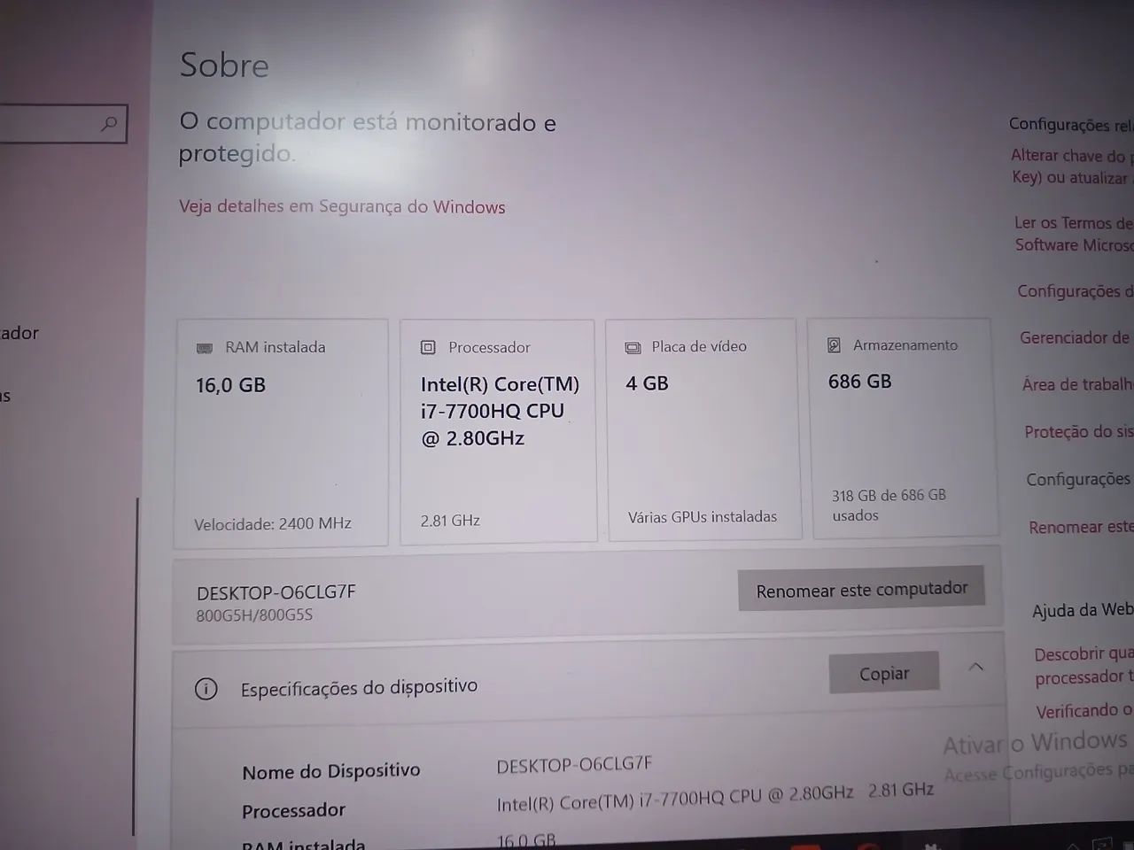 Notebook Gamer Samsung Core i7, 16G - Foto 2