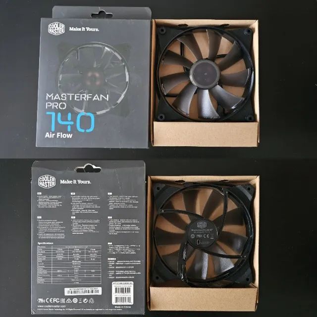 Cooler/Fan MASTERFAN PRO 140 Air Flow