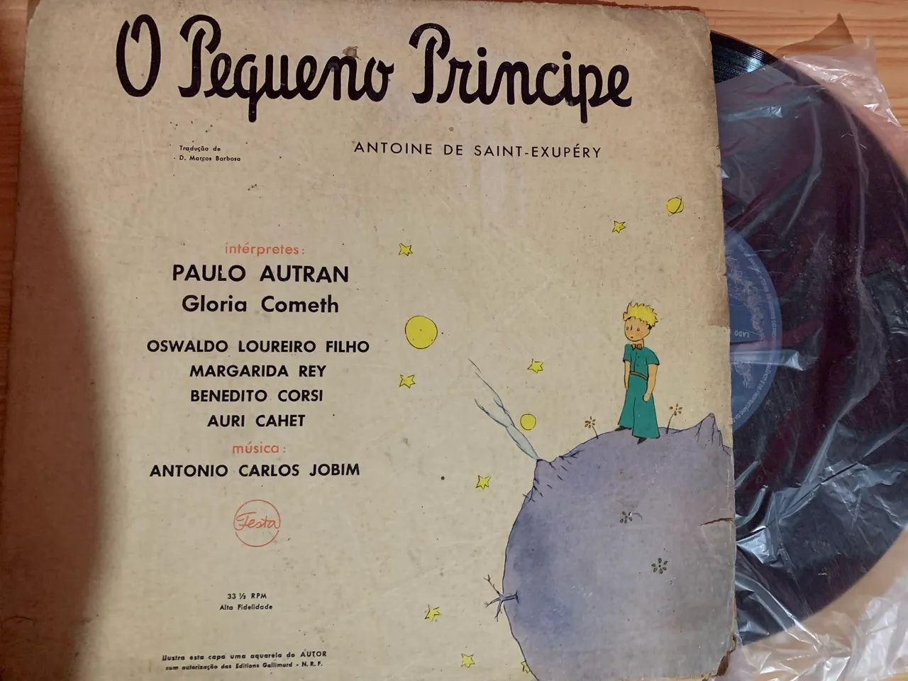 Vinil Pequeno Principe