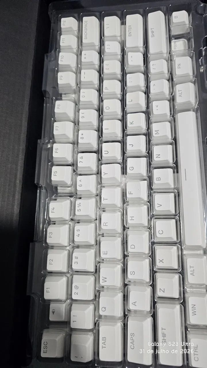 Keycaps Akko ASA Shine Though White - Foto 3