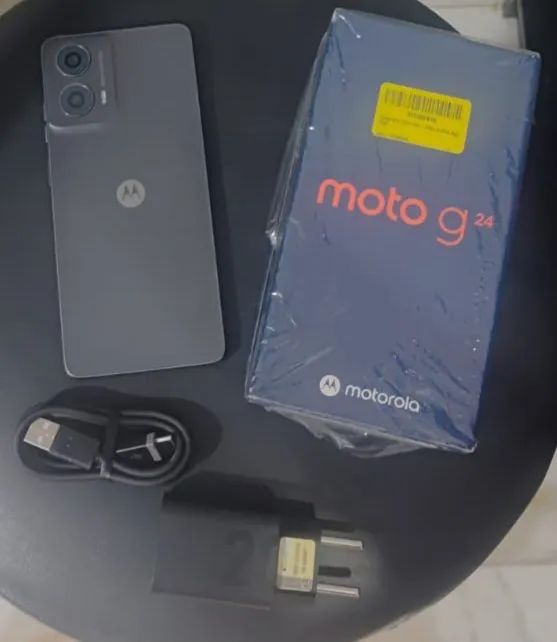 Moto g24 na caixa