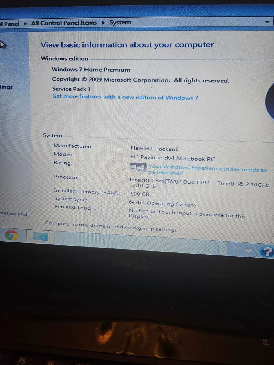 Vendo notbook  dell 1012 antigo - Foto 3