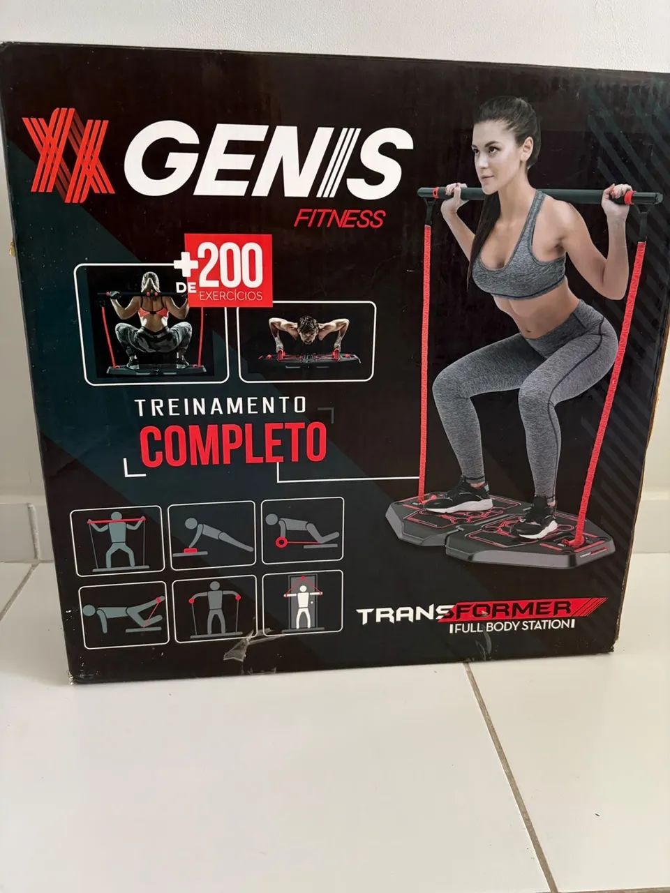 Plataforma de Exercícios Genis - Full Body Station
