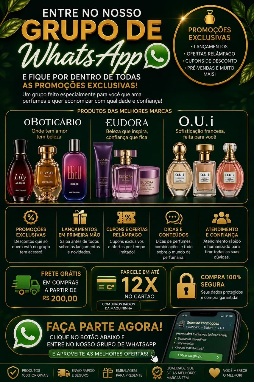 Produtos O Boticário, Eudora e O.U.I