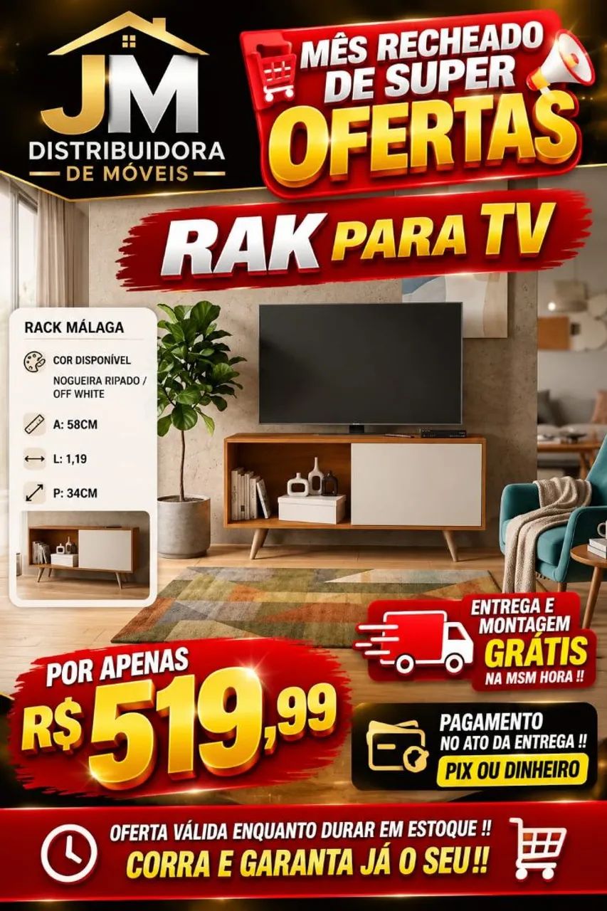 Painel para tv  - Foto 2