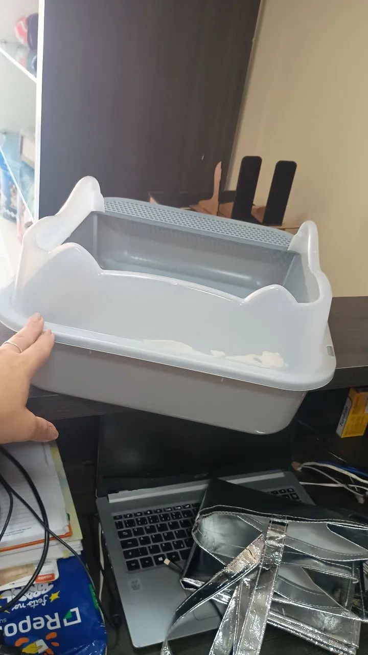Caixa de areia para gato - Foto 4