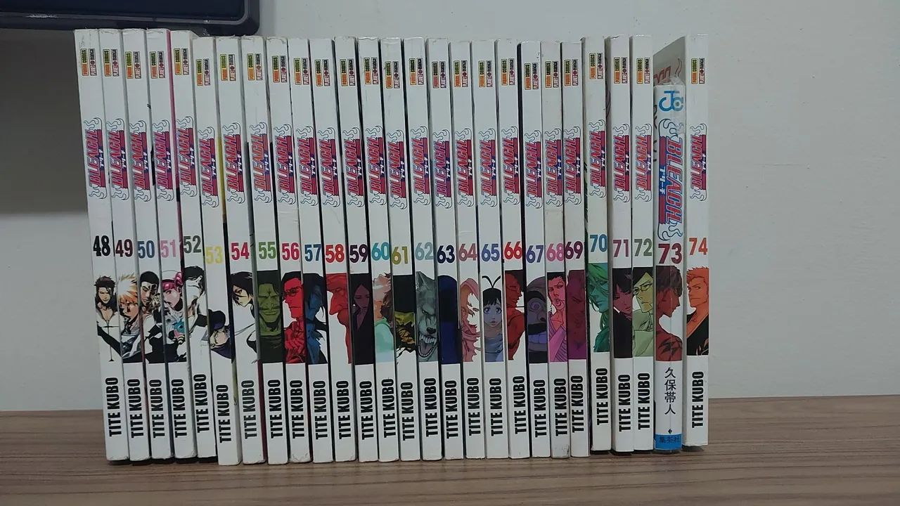 Mangá Bleach 43, 45 até 74 (73 japonês) - Foto 5
