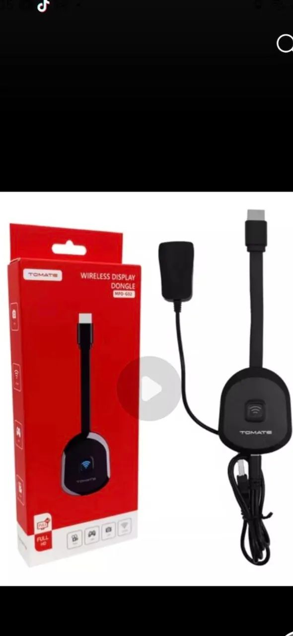 Chromecast espelhamento Wi-Fi para tv