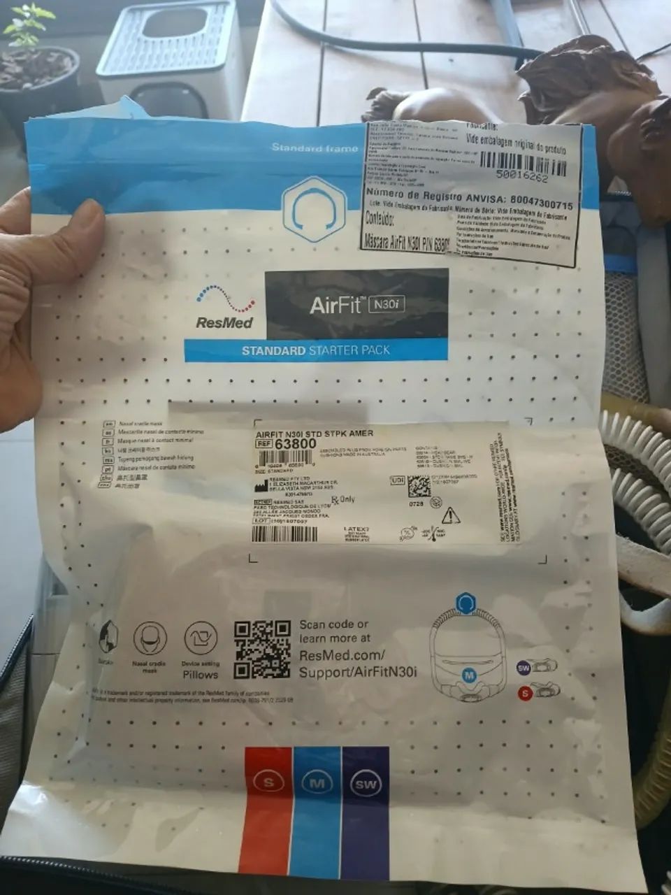 CPAP Philips + Umidificador + Máscara  - Foto 4