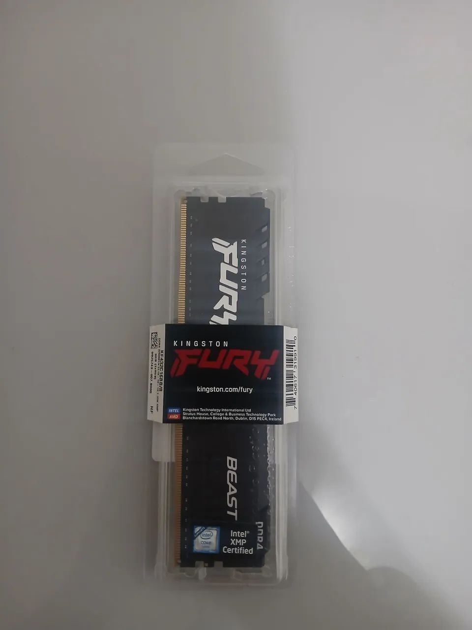 MEMÓRIA RAM KINGSTON FURY 8GB 3200MHZ! LACRADO 