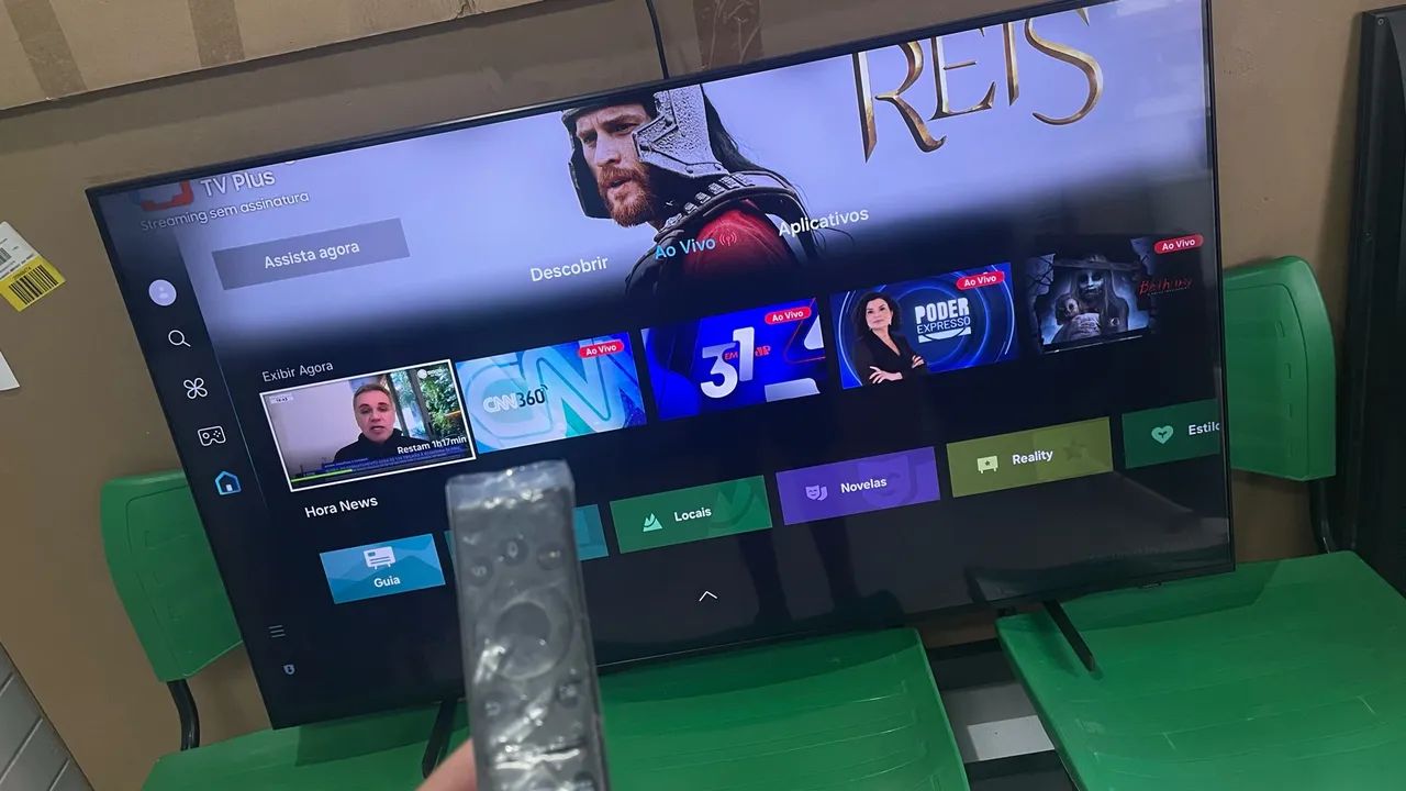 Vendo tv 55! Funcionando perfeitamente  - Foto 4