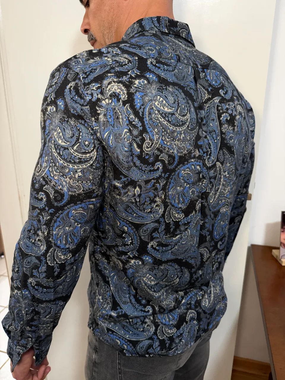 ? CAMISA DIESEL MASCULINA PAISLEY - Foto 3
