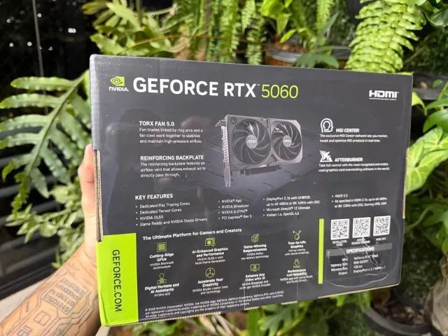 RTX 5060 8GB MSI SHADOW 2X - nova, lacrada! - Foto 2