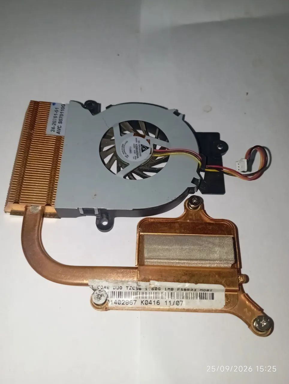 Cooler e zipador de calor Notebook Itautec infoway w7635 - Foto 2