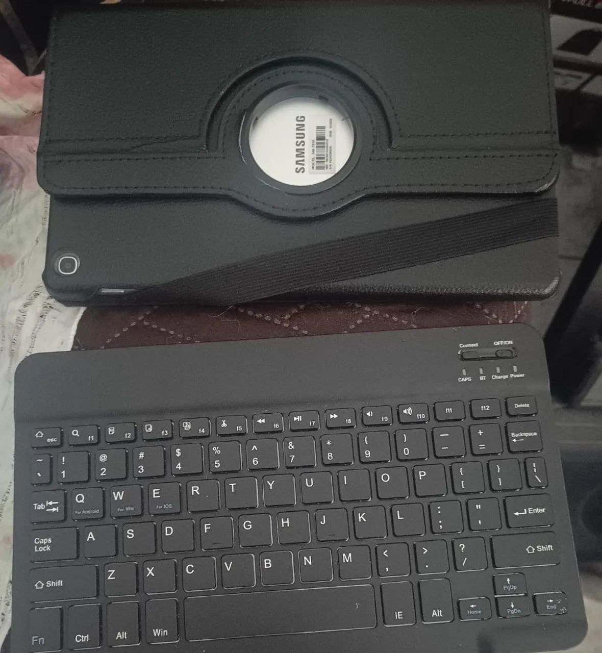 Tablet Samsung Galaxy mais teclado sem fio - Foto 2