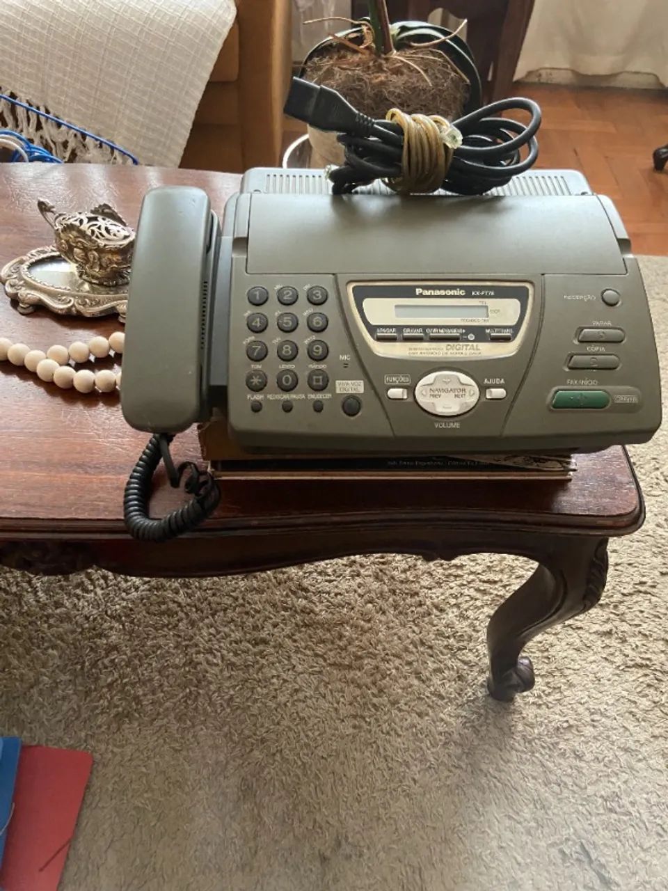 Vendo aparelho de fax, da marca Panasonic - Foto 3