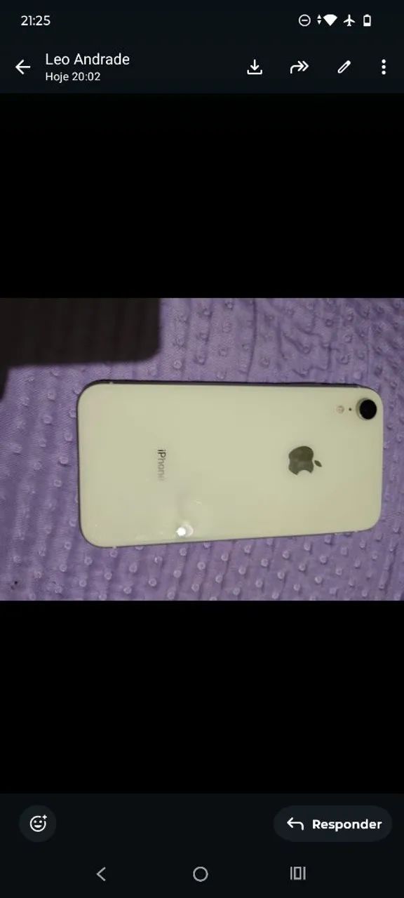 Vende se iPhone xr semi novo  tel * - Foto 5