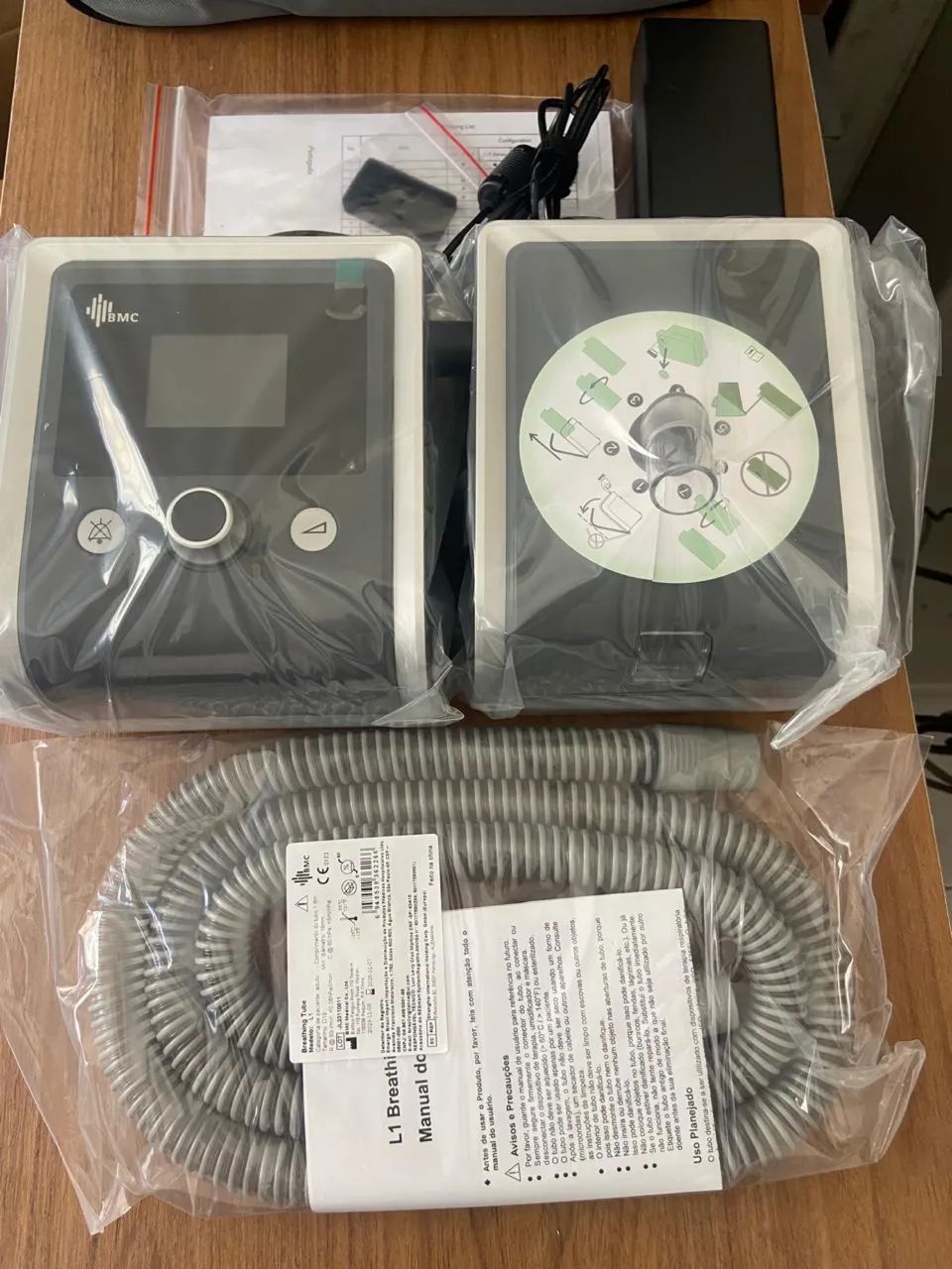 CPAP Resmart com umidificador e máscara 