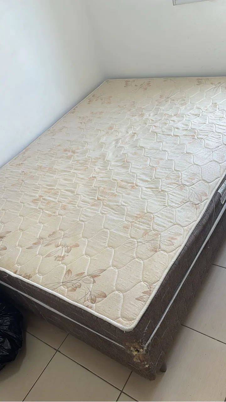 Cama box casal integrada - Foto 2