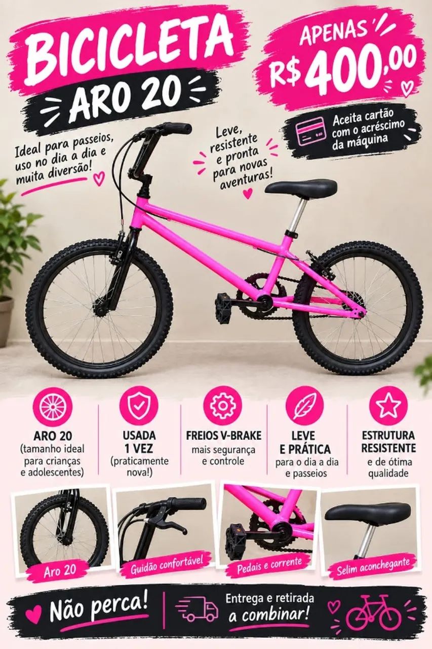Bicicleta infantil 