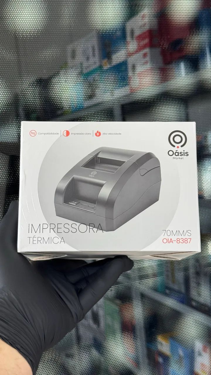Impressora térmica USB 58mm 
