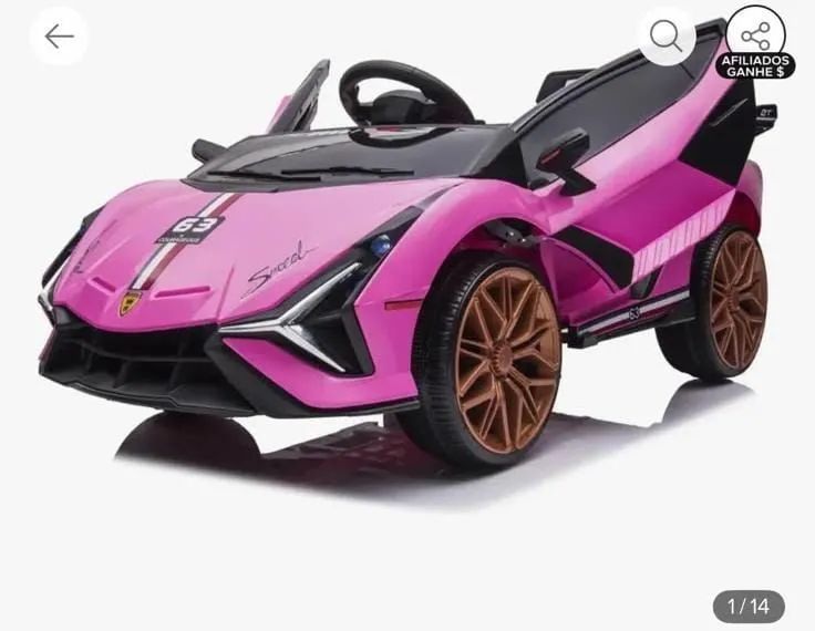 Lamborghini infantil NOVA NA CAIXA - Foto 3