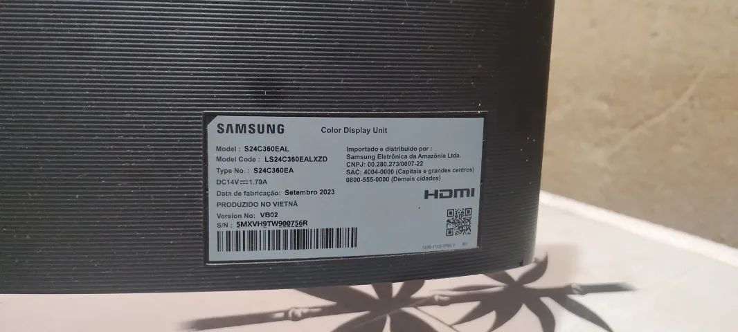 MONITOR SAMSUNG 24 POLEGADAS COM DEFEITO - Foto 3