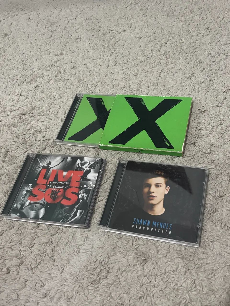 CDs Ed Sheeran - Shawn Mendes - 5SOS